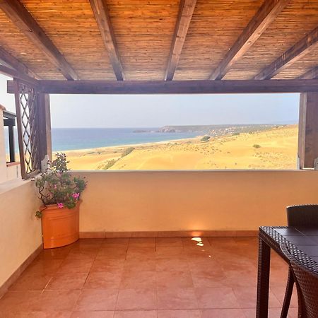 Torre Dei Corsari Mit Aussicht Auf Meer Und Dune Exterior foto